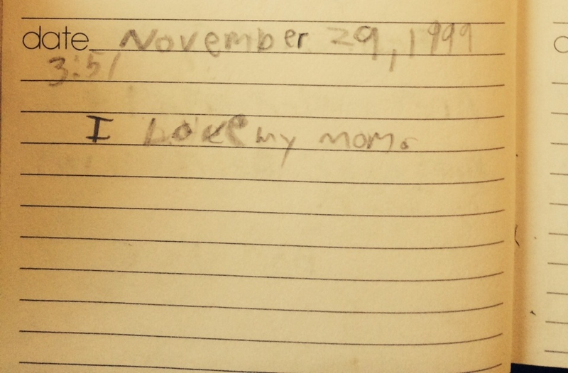 Illustration for article titled ​Found my journal dating back to kindergarten